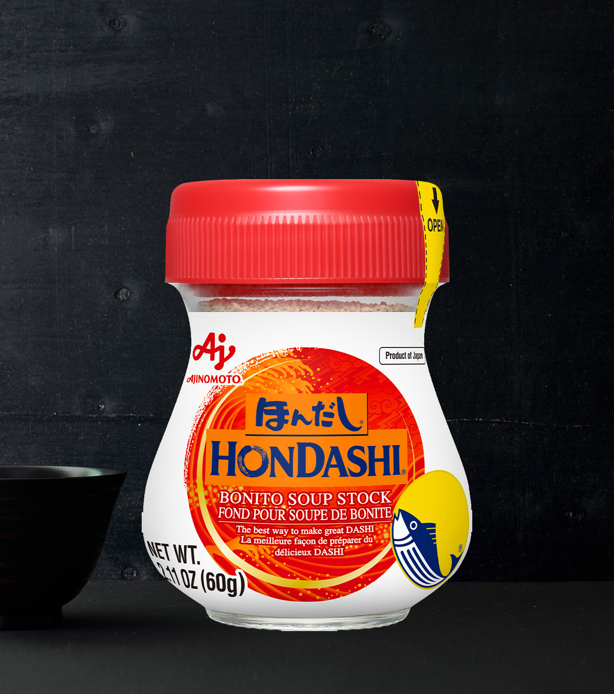 HONDASHI® Bonito Soup Stock 2.11 oz Bottle - AJINOMOTO® US 