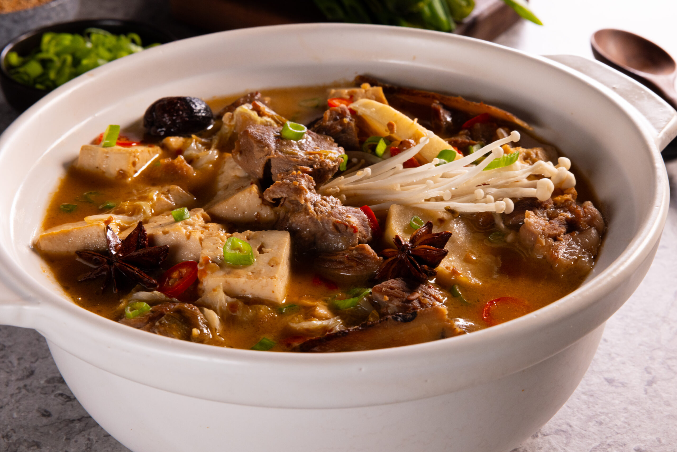 Taiwanese Mutton Stove Soup with Hondashi